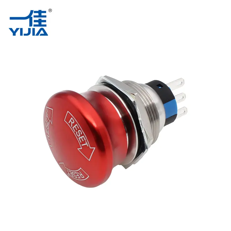 Was ist ein roter Notrufknopf und warum ist er für die Arbeitssicherheit von entscheidender Bedeutung?